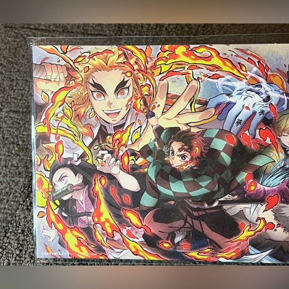 Demon Slayer Kimetsu no Yaiba Anime Art Board Japan Exclusive Official Licensed - Picture 3 of 7